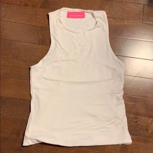 Pookie and Sebastian white crop top